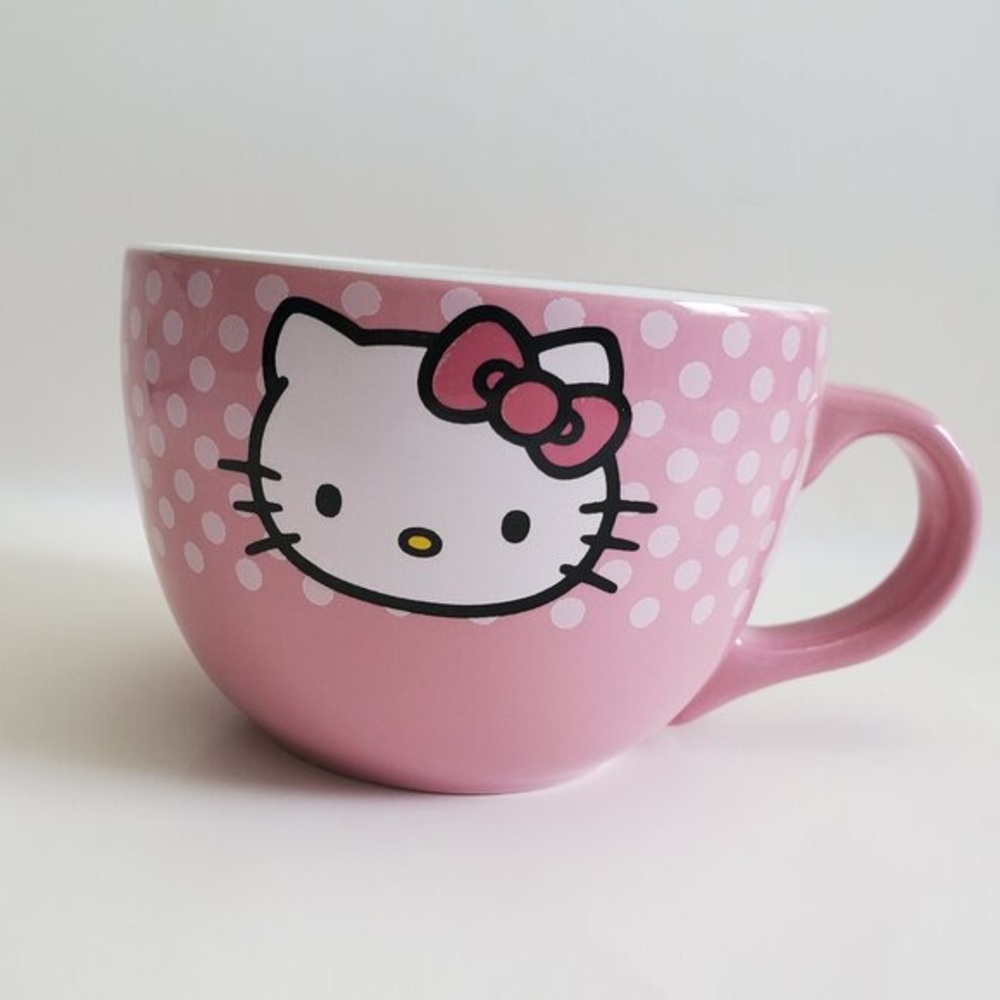 Hello Kitty Ceramic Coffeeteasoup Mug 240z